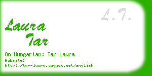 laura tar business card